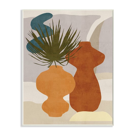 Stupell Industries Western Abstract Vases Wall Plaque